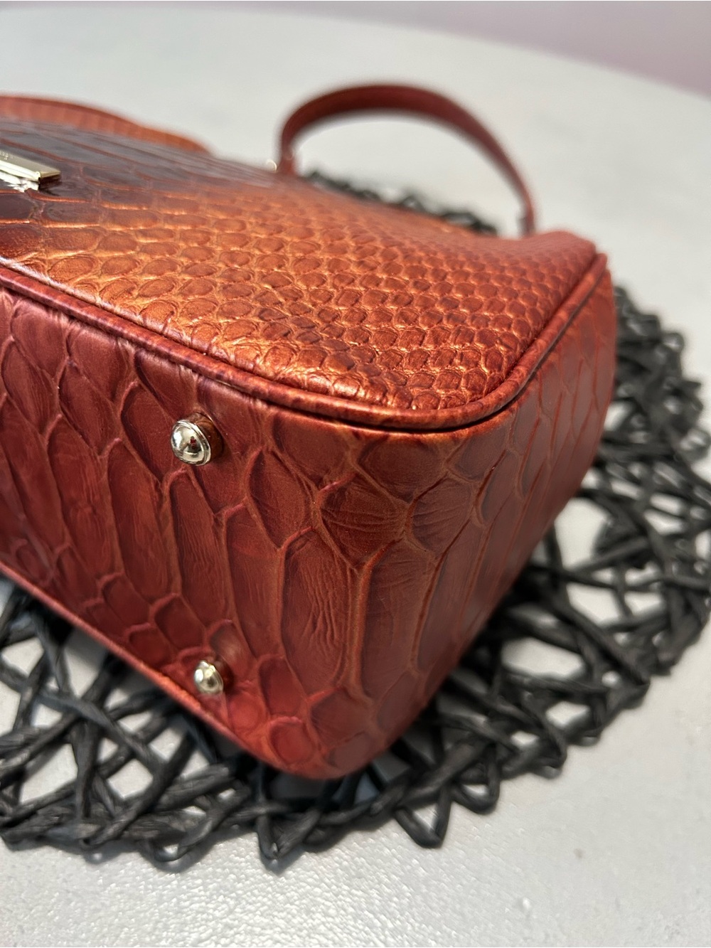 Brahmin Emmy Foliage Lakewood Leather Bag NWOT - Picture 13 of 16